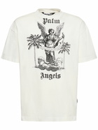 PALM ANGELS - University Cotton T-shirt