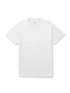Lardini - Mercerised Cotton-Jersey T-Shirt - White