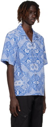 Moncler Blue Camicia Shirt