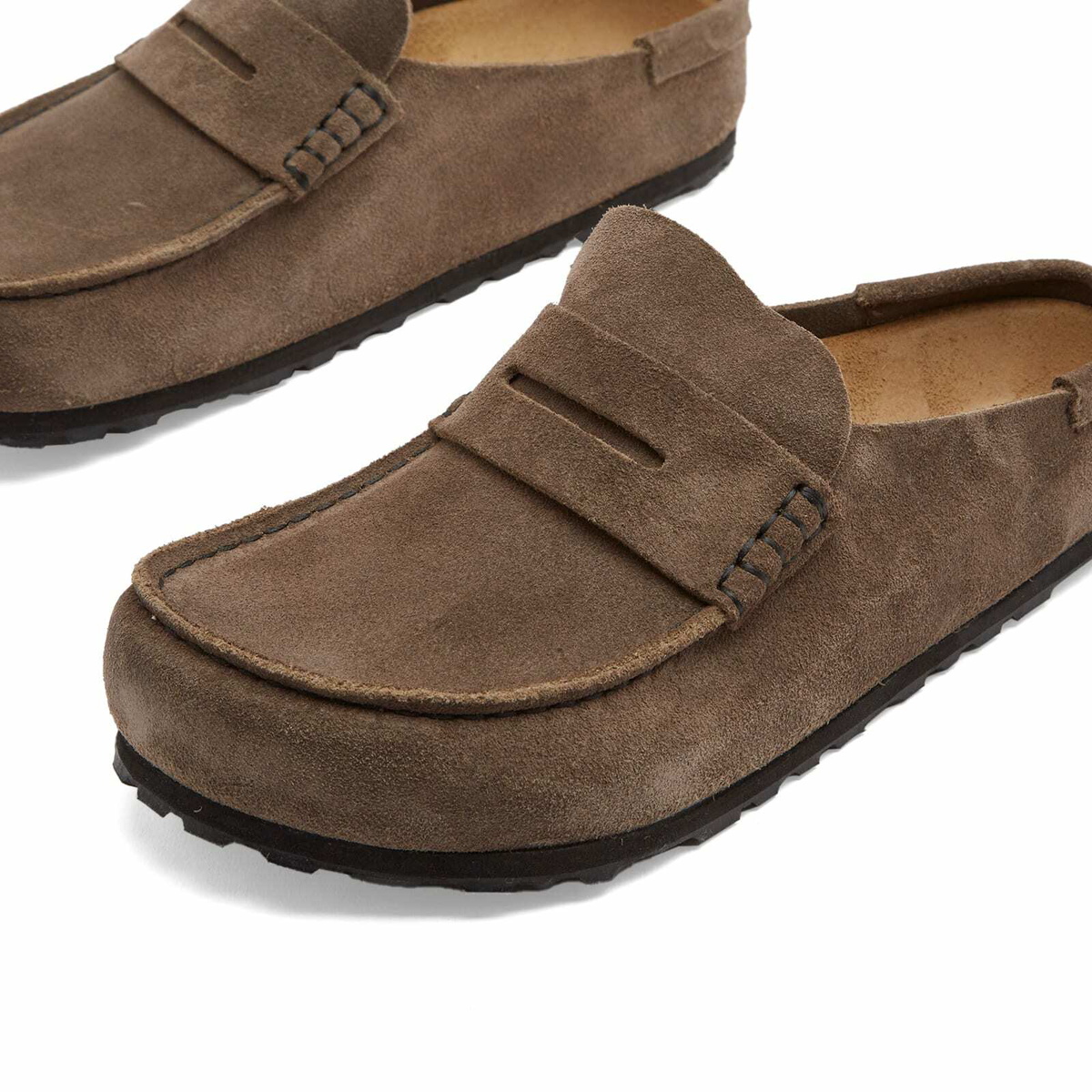 Birkenstock Women's Naples Wrapped LEVE in Concrete