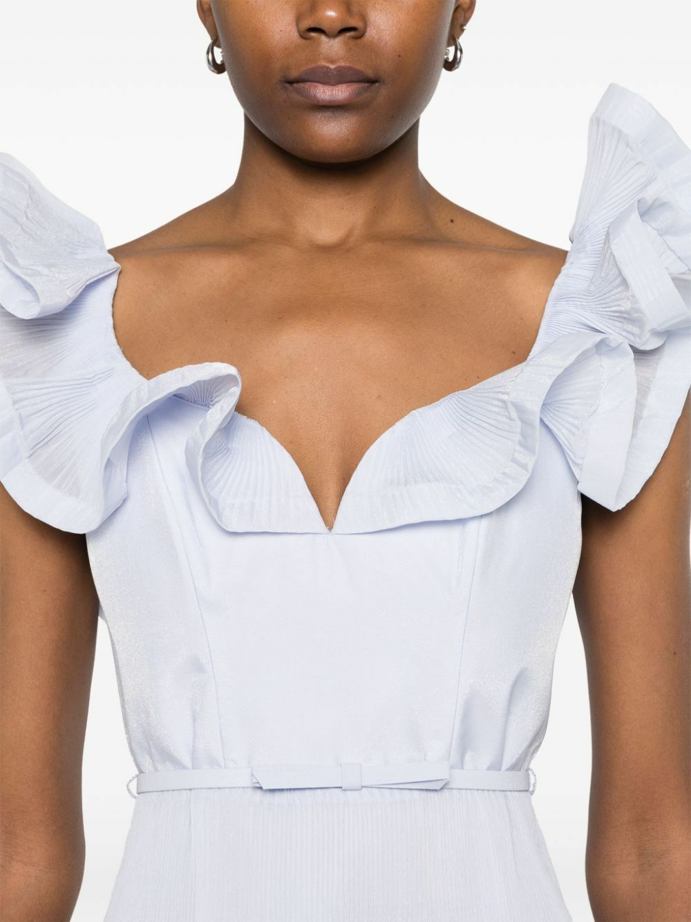 【Zimmermann】PLEATED FRILL MINI DRESS プリーツ フリル ミニ Zimmermann Pleated Frill Minidress | Nordstrom