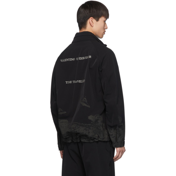 Undercover Black Valentino Edition Time Traveller Hooded Jacket