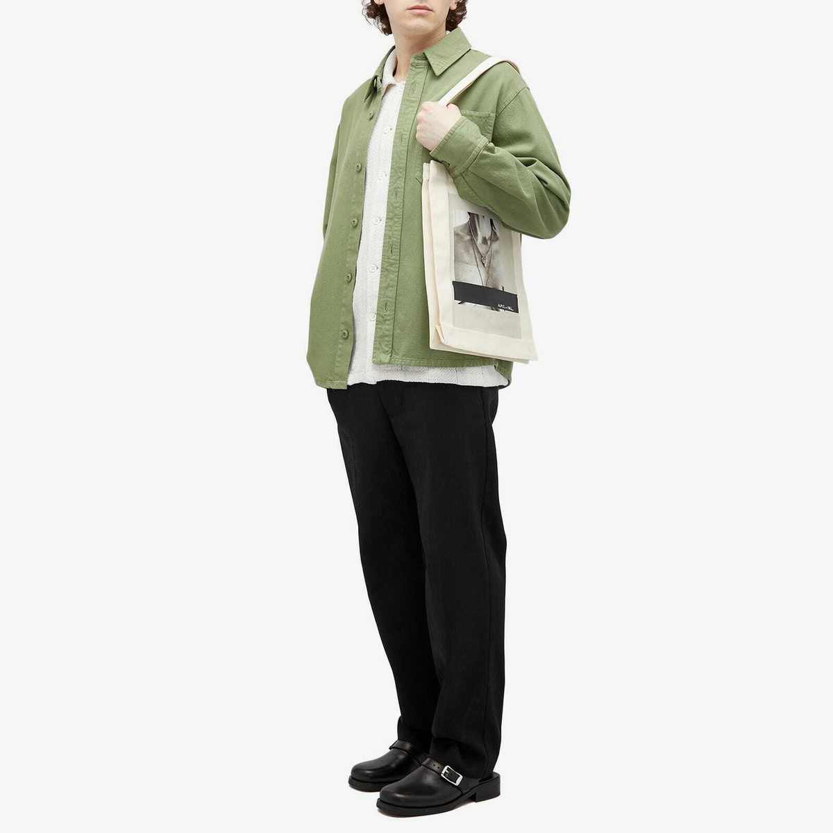 送料関税込_A.P.C. x Natacha Ramsay Levi Contemplation Tote A.P.C. Men's x Natacha Ramsay Levi Contemplation Tote in