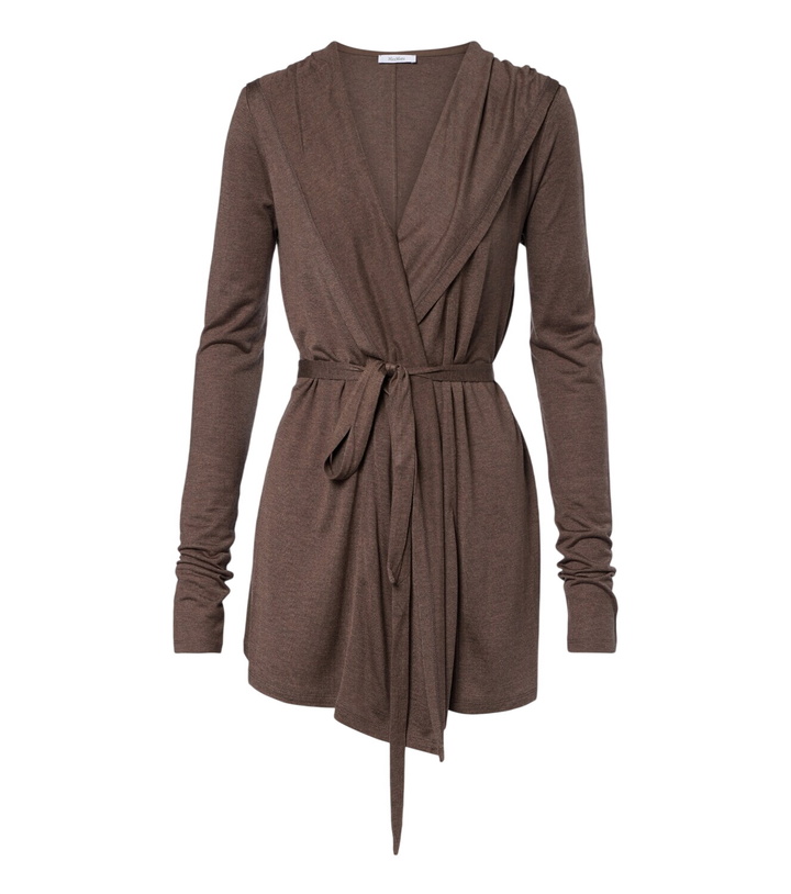 Photo: Max Mara Jersey wrap cardigan