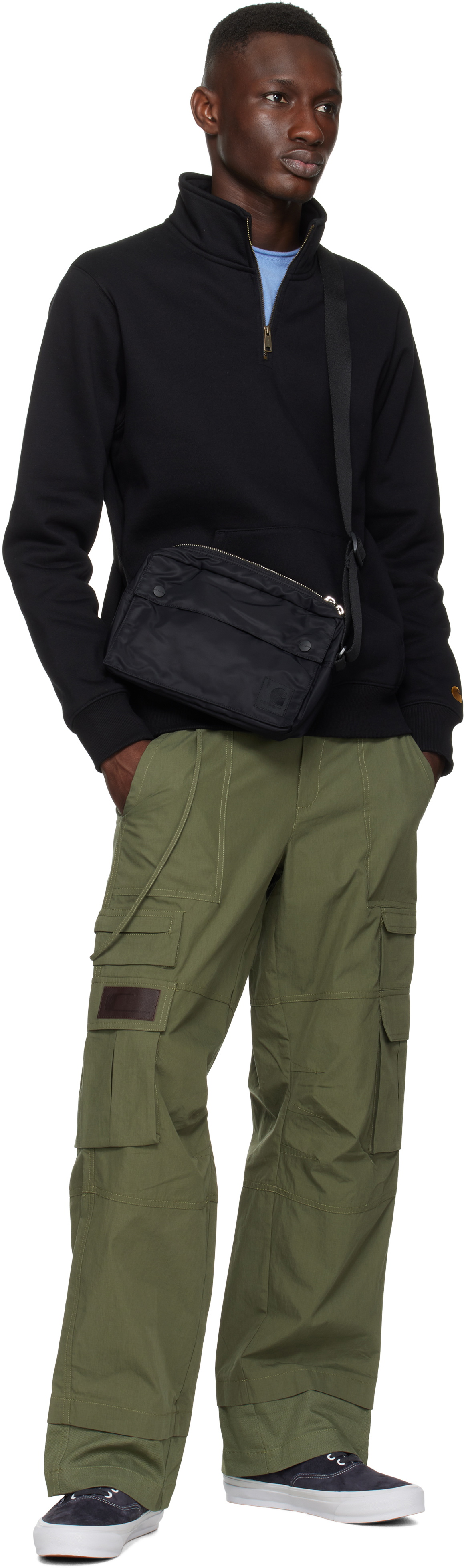 Carhartt Work In Progress Black Otley Shoulder Bag