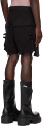 Rick Owens Black Porterville Stefan Shorts