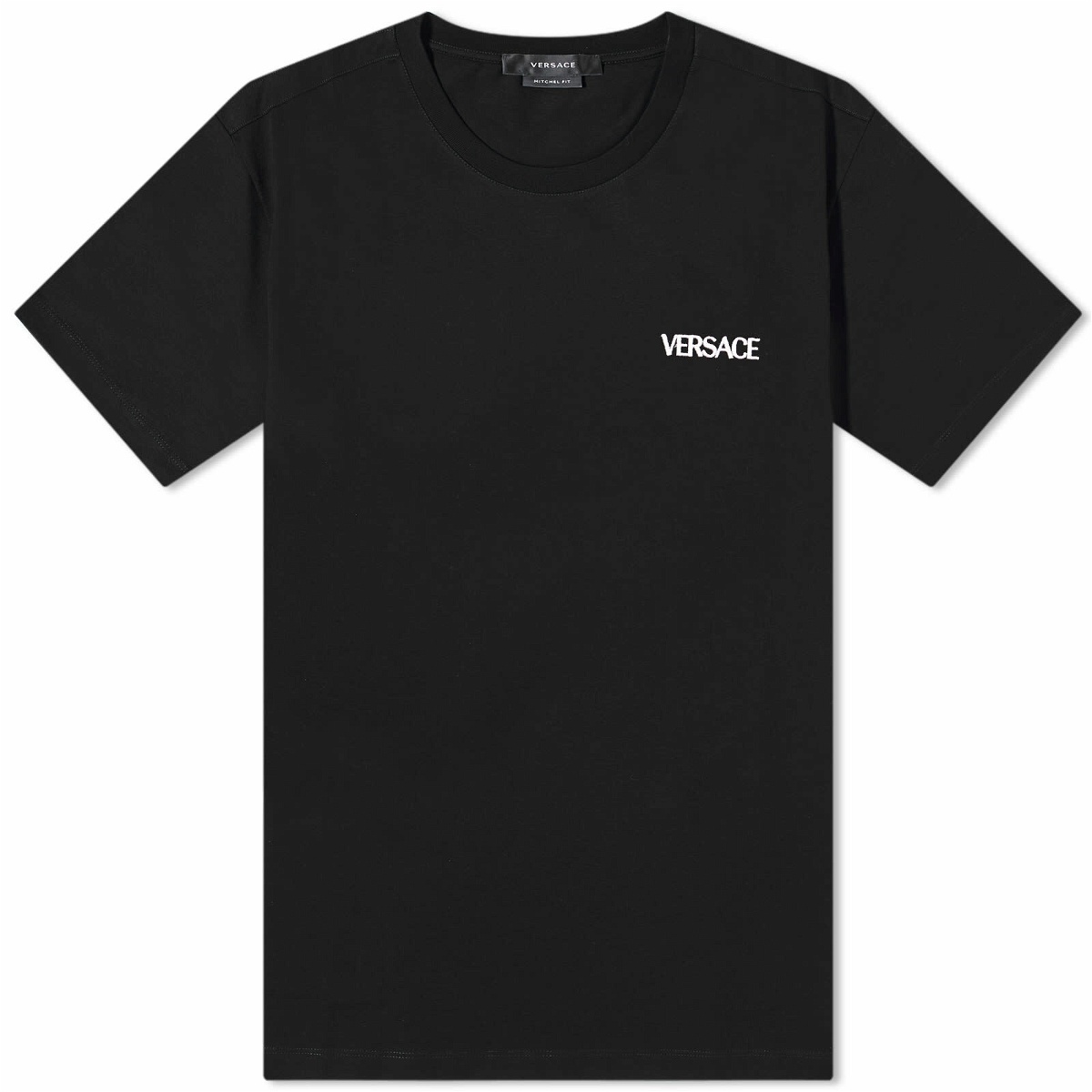 Versace Men's Logo T-Shirt in Black Versace