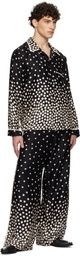 Anna Sui Black Polka Pyjama Shirt