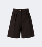 Max Mara Wool-blend Bermuda shorts