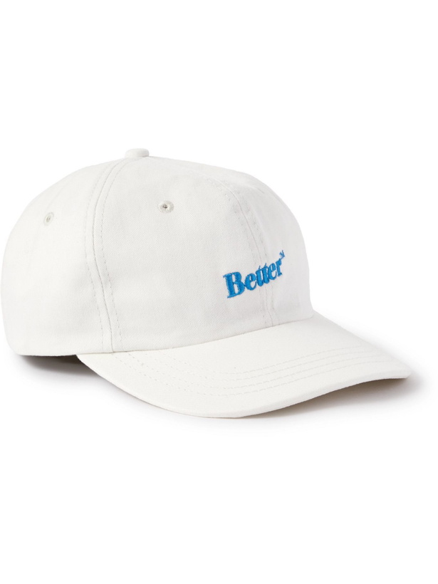 Photo: Better Gift Shop - Logo-Embroidered Cotton-Blend Twill Baseball Cap
