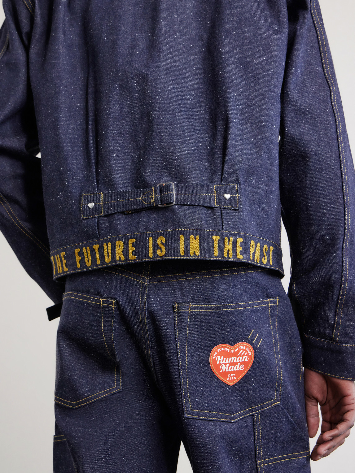 Human Made - Pleated Denim Jacket - Blue Human Made