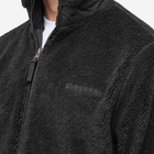 Burberry Men's Dulwich Crest Fleece Jacket in Black