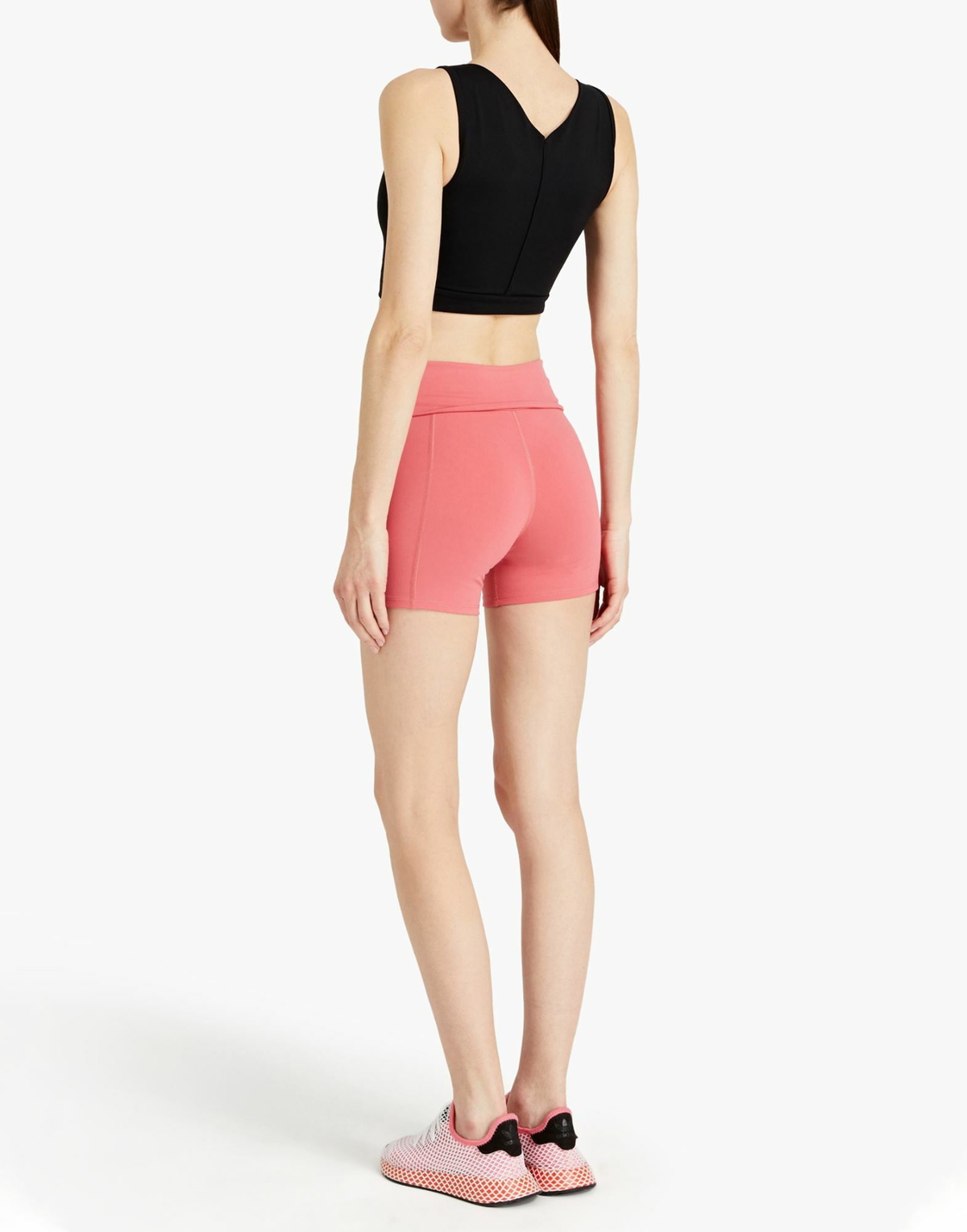 Live The Process Womens Top in Black