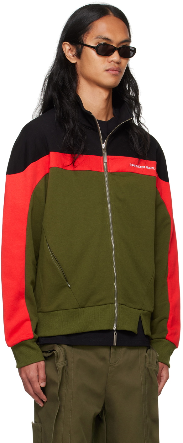 SPENCER BADU Green Bowl Track Jacket