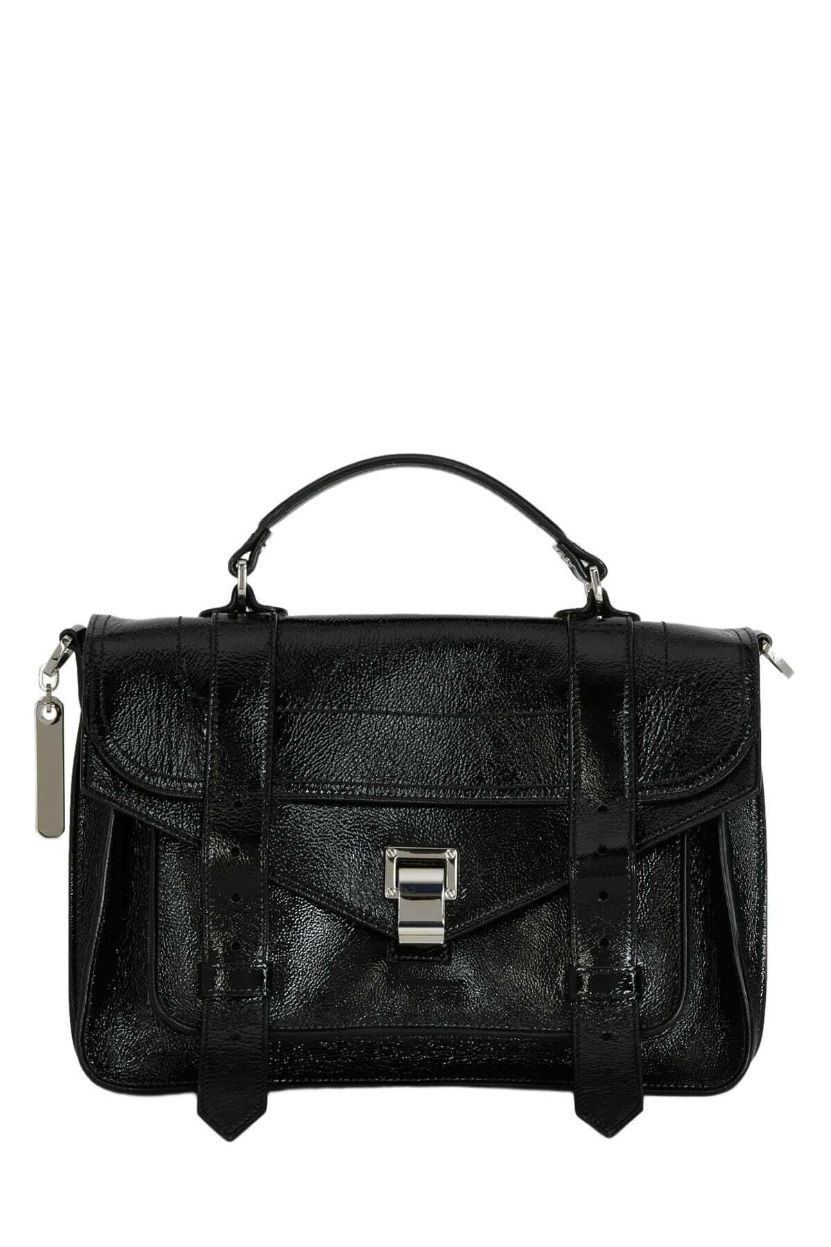 ⭐️新品⭐️PROENZA SCHOULER レザーブルゾン　ブラック　サイズ6 Proenza Schouler Ps1 Extra Large Leather Satchel in Black