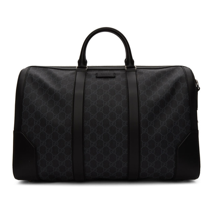 Gucci GG Black Carry-On Duffle Bag