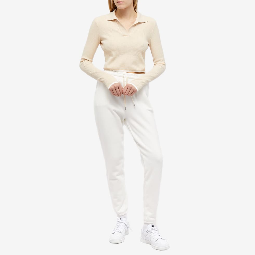 Nike Women's x Jacquemus Polo Top in Pearl White Nike