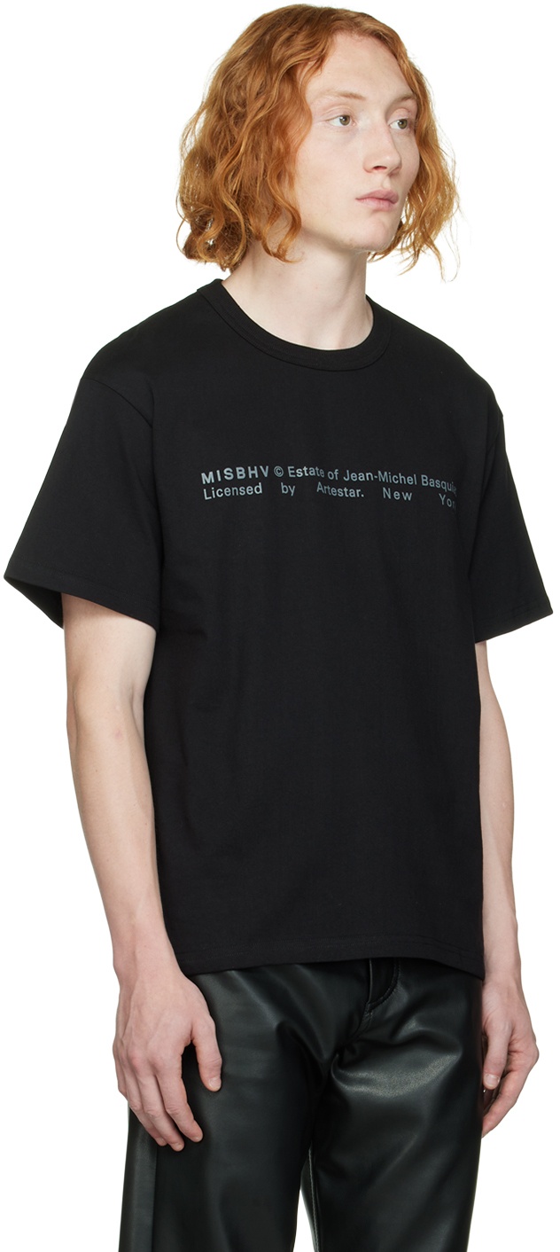 MISBHV Black Jean-Michel Basquiat T-Shirt MISBHV