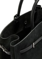 Demellier The Hudson Suede top Handle bag - Black - One Size