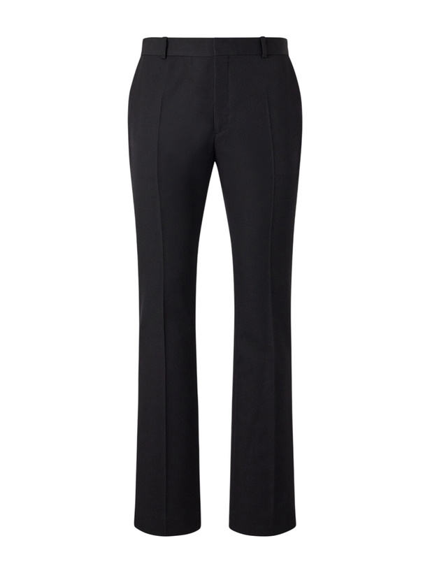 Photo: TOTEME - Flared Wool Trousers - Black