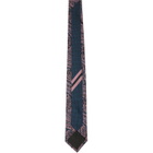 Dries Van Noten Pink & Green Paisley Tie