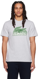 Lacoste Grey Graphic T-Shirt