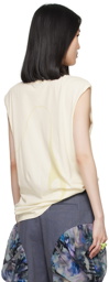 Collina Strada Off-White Tosh Tank Top