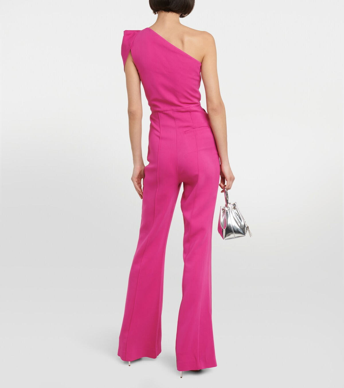 Roland Mouret Asymmetric crêpe jumpsuit