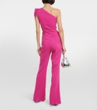 Roland Mouret Asymmetric crêpe jumpsuit