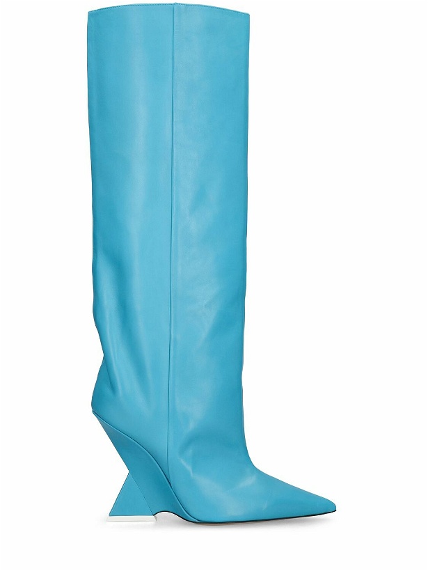 Photo: THE ATTICO - 105mm Cheope Leather Tall Boots