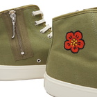 Kenzo Paris Men's Boke Flower High Top Sneakers in Khaki