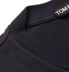 TOM FORD - Slim-Fit Cotton-Jersey T-Shirt - Navy