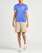 Ea7 Mens Polo shirt in Purple