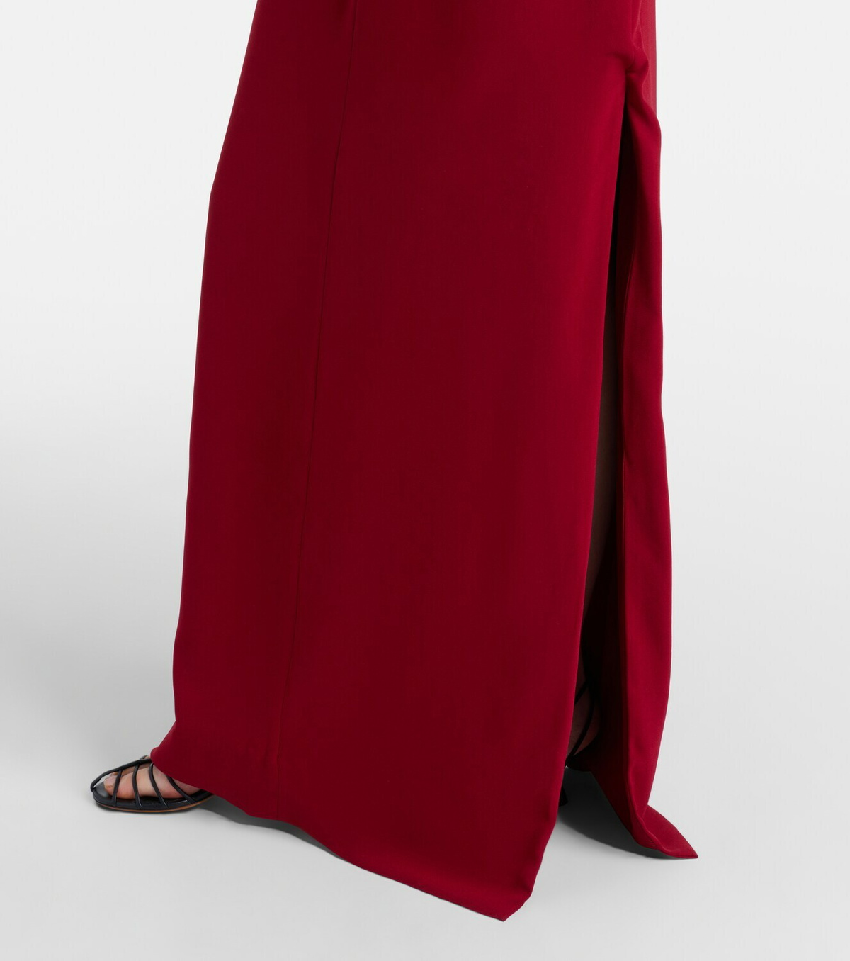 Proenza Schouler Rosina one-shoulder crêpe gown