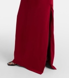Proenza Schouler Rosina one-shoulder crêpe gown