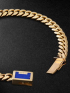 VARON - Malo Gold-Plated Lapis Lazuli Chain Bracelet - Gold