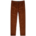 Bronze 56k Embroidered Cord Pant