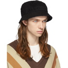 Needles Black Terrycloth Bucket Hat