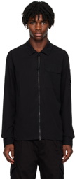 C.P. Company Black Zip Shirt