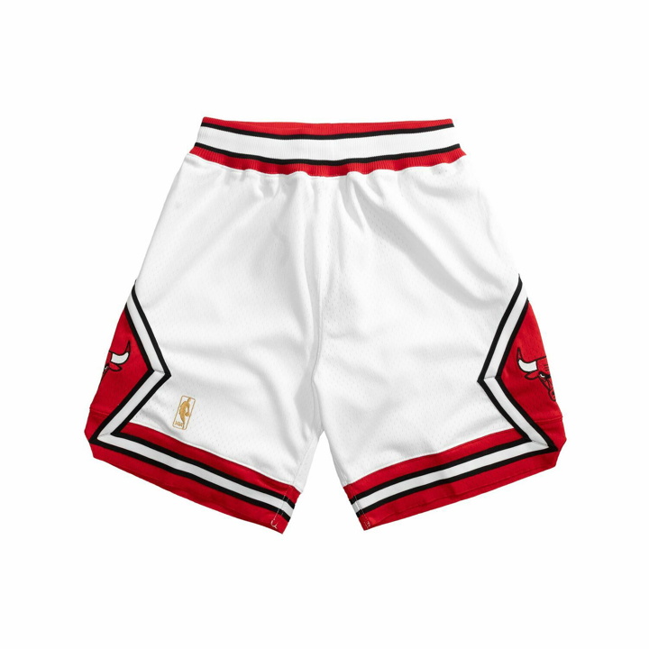 Photo: Mitchell & Ness Nba Authentic Shorts Chicago Bulls 1996 97 White - Mens - Sport & Team Shorts