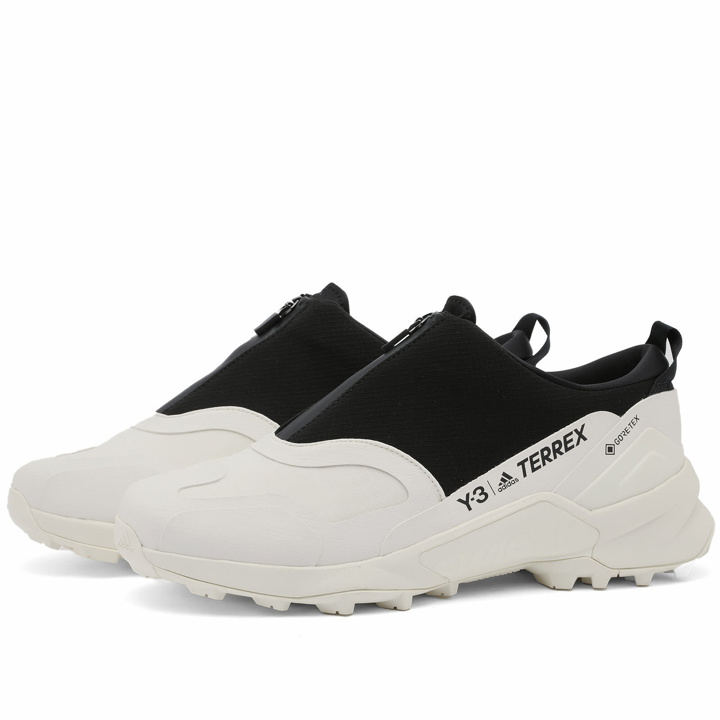 Photo: Y-3 Men's Terrex Swift R3 GTX Lo Sneakers in Black/Off White