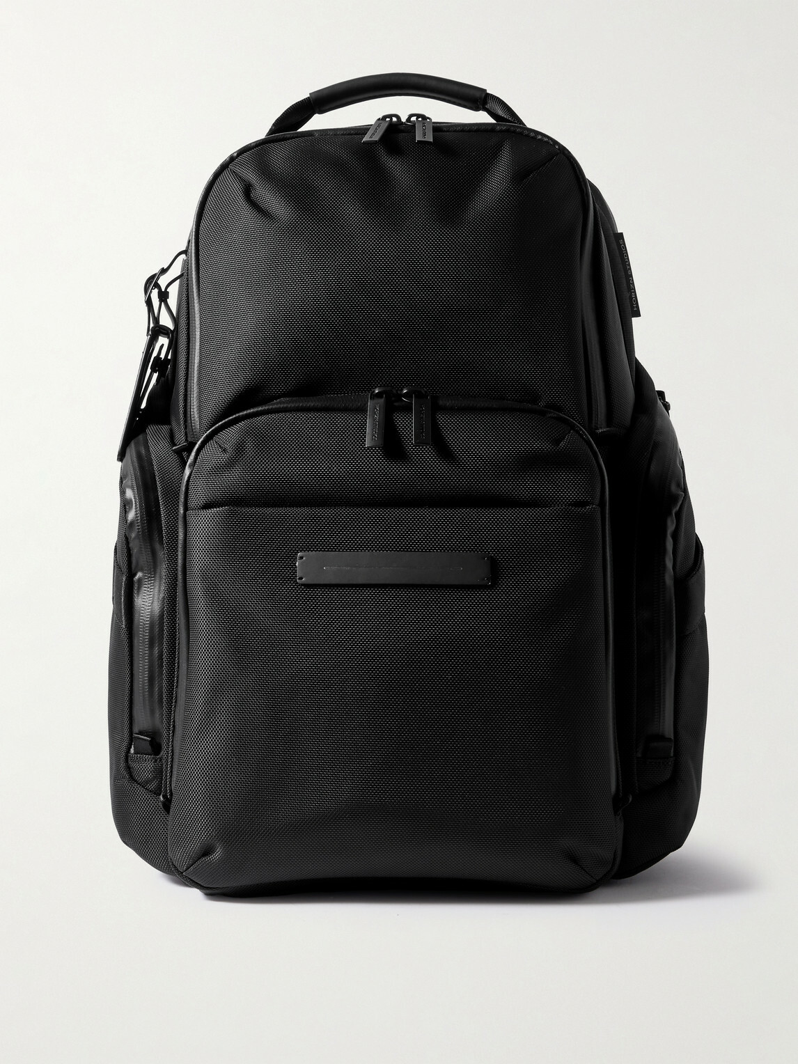 Horizn Studios - Midtown Leather-Trimmed Shell Backpack