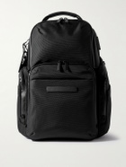 Horizn Studios - Midtown Leather-Trimmed Shell Backpack