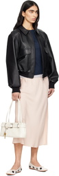 OSOI Off-White Shoulder Brocle Mini Bag