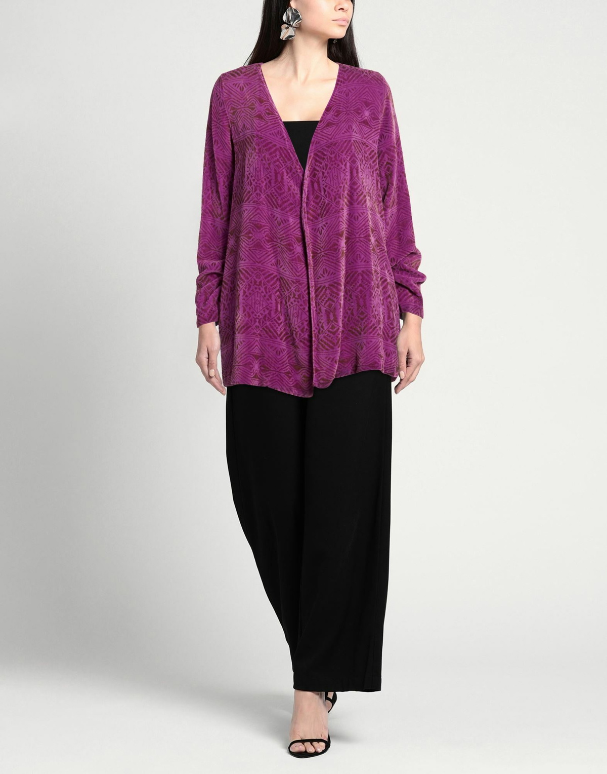 Alessia Santi Womens Jacket in Purple