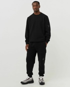 C.P. Company Diagonal Raised Fleece Jumper Black - Mens - Sweatshirts