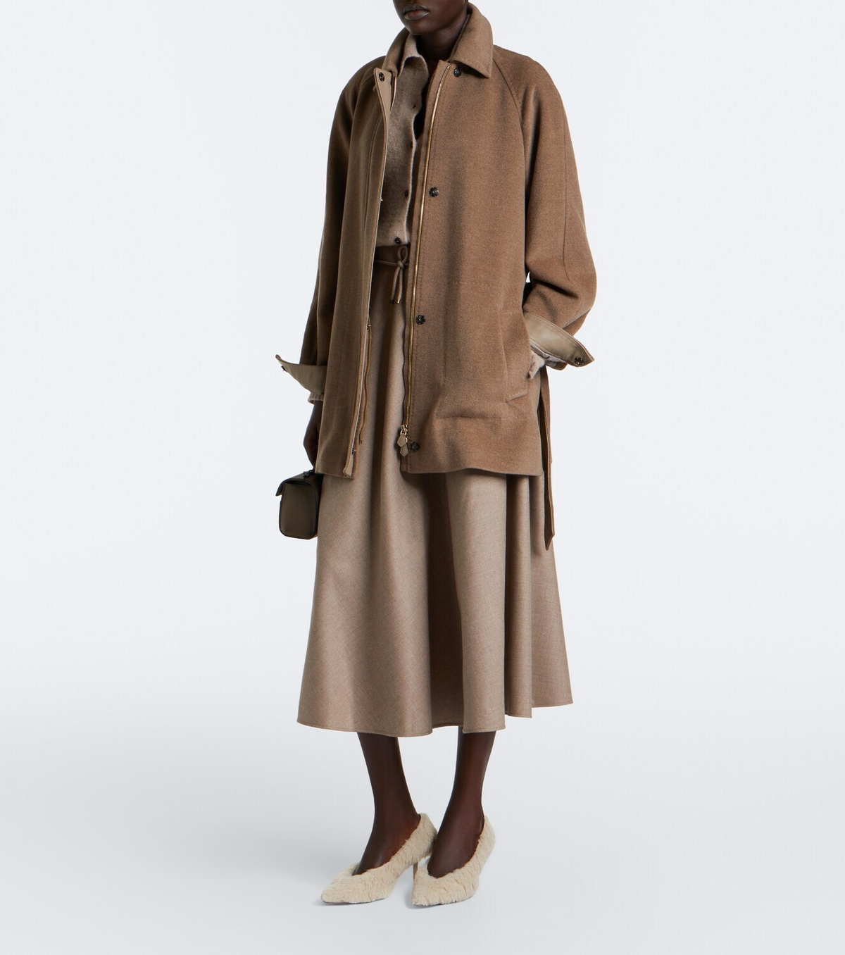 Max Mara Cashmere wrap coat