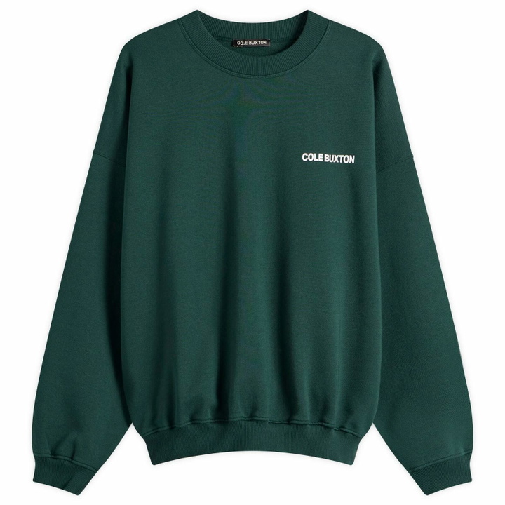 Photo: Cole Buxton Men's CB Sportswear Sweatshirt in Forest Green