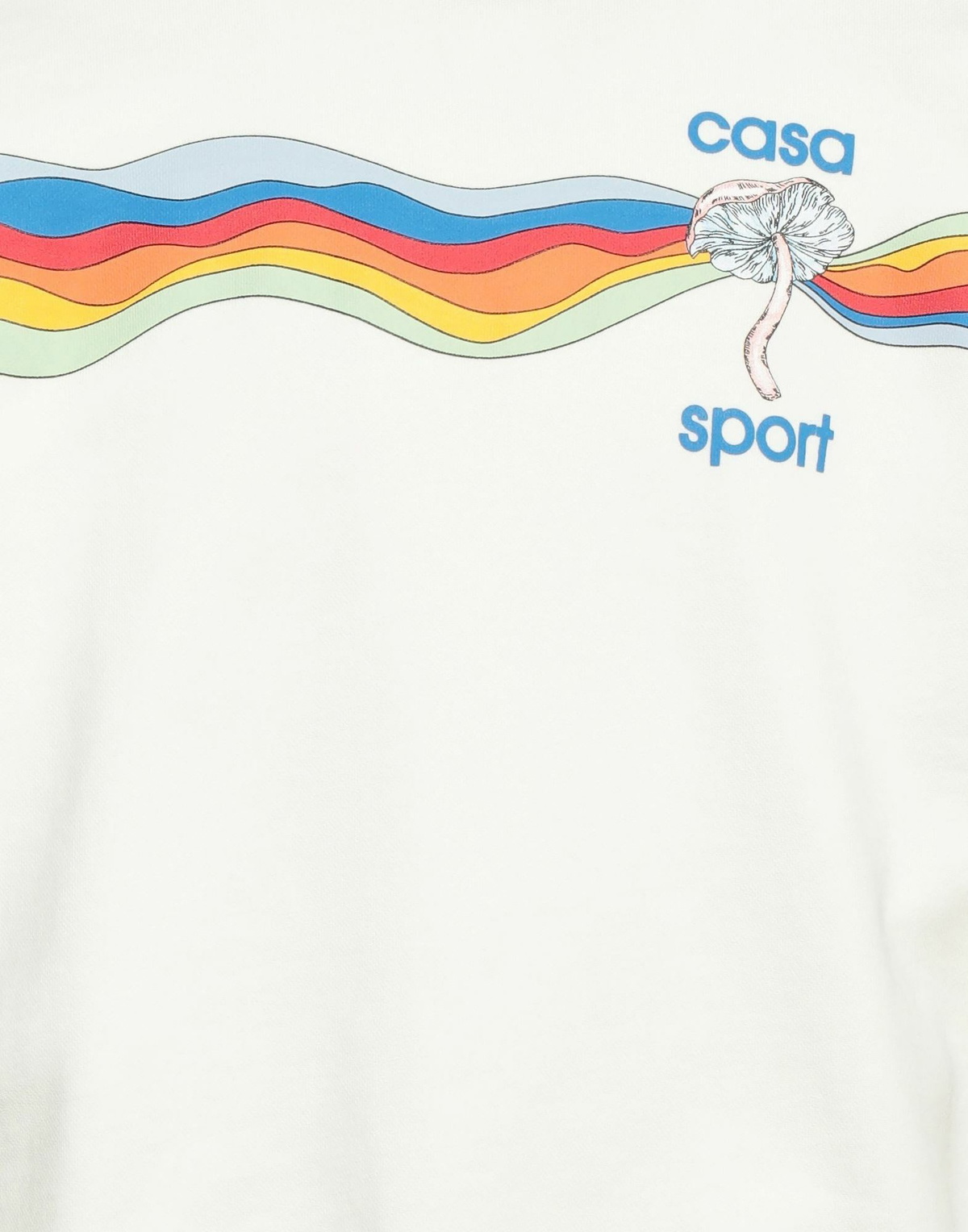 Casablanca Mens Sweatshirt in White