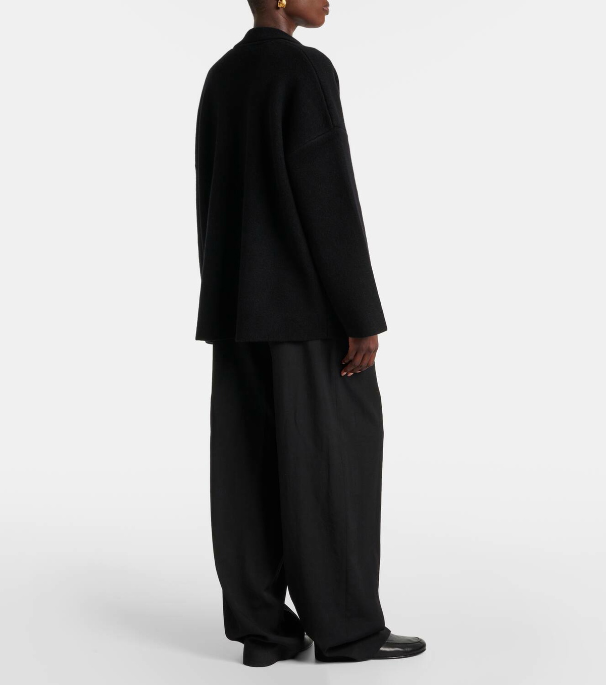 CO Single-breasted wool and cashmere blazer